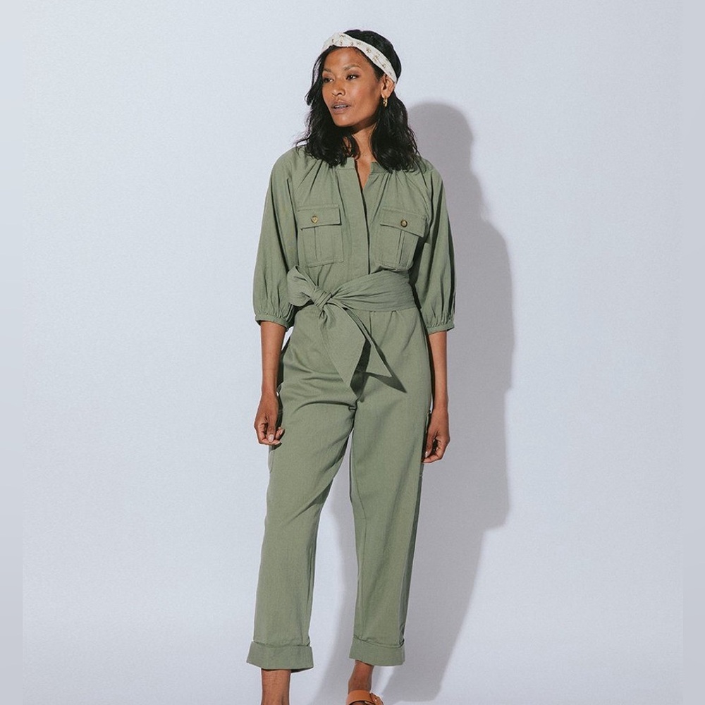 Utility Jumpsuit | Ivy